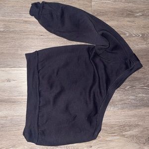 Grey sweater one shoulder top